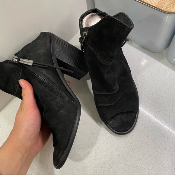 Dolce Vita Black Suede Lennox Women’s Ankle Boots Heels sz 8.5 - Picture 6 of 7